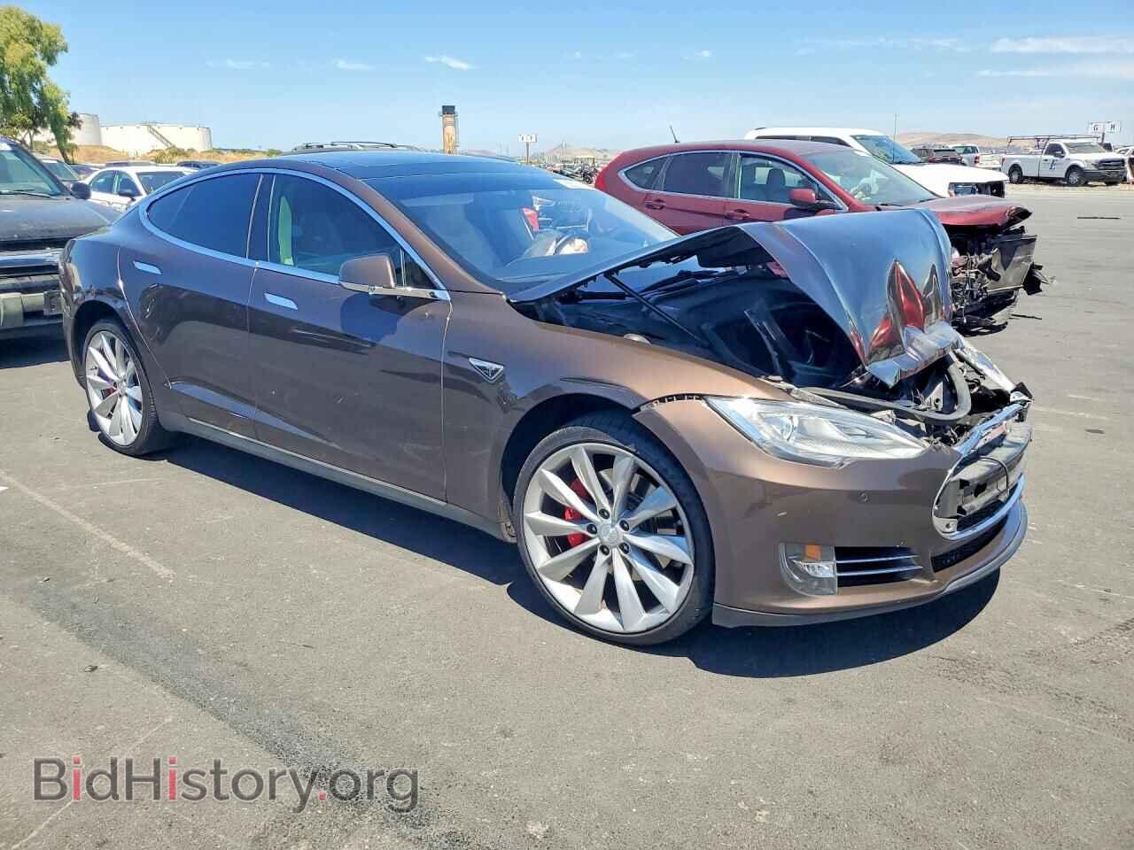 2014 TESLA MODEL S - VIN: 5YJSA1H16EFP35857 - Photo 4