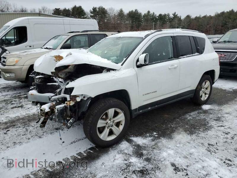 2014 Jeep COMPASS LATITUDE (VIN 1C4NJDEB9ED911237) — photo 1 of 13, Copart, damage: front end