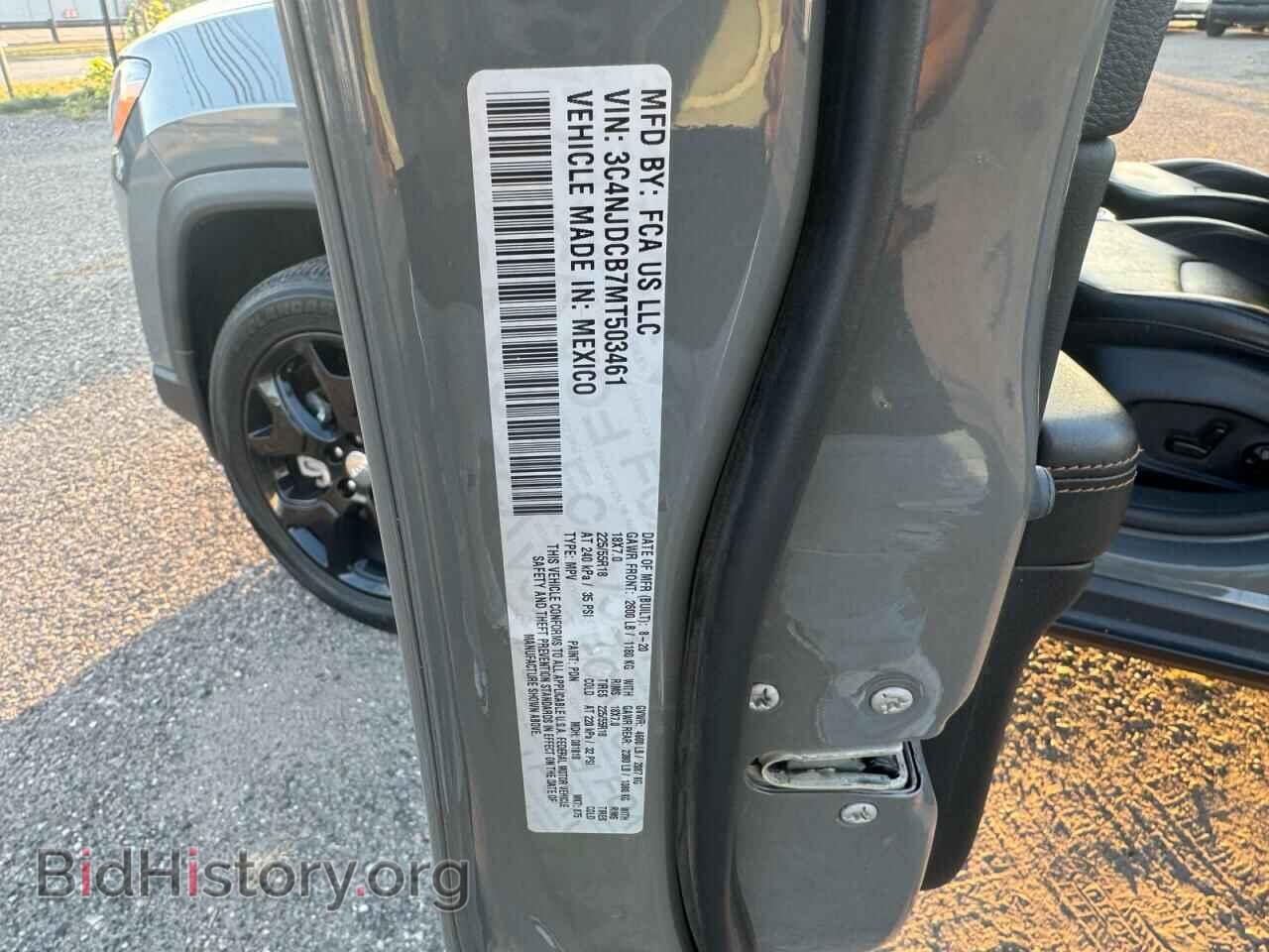 2021 JEEP COMPASS - VIN: 3C4NJDCB7MT503461 - Photo 10