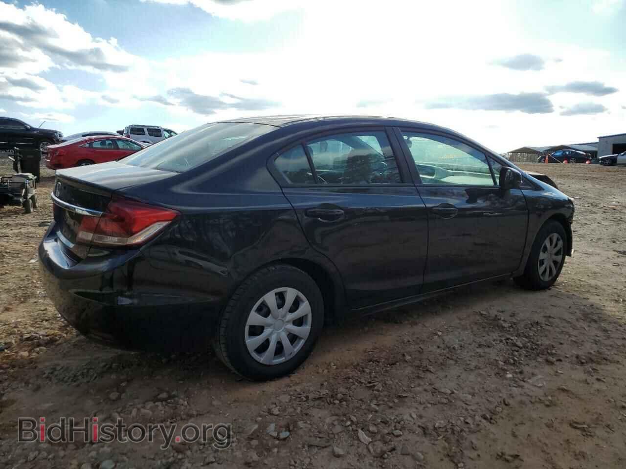 2013 HONDA CIVIC - VIN: 2HGFB2F59DH587952 - Фото 3