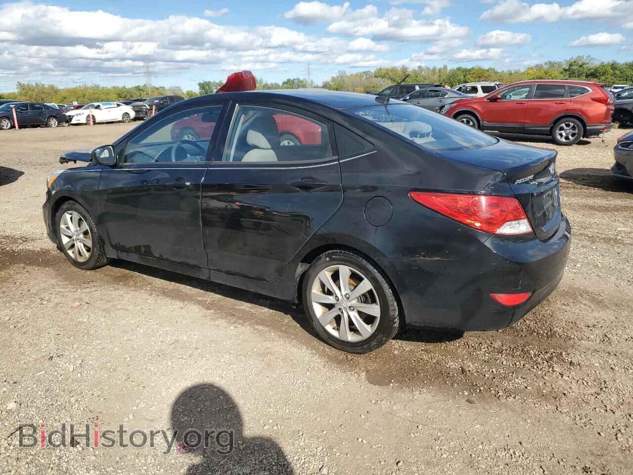 2014 HYUNDAI ACCENT - VIN: KMHCU4AE1EU752997 - Фото 2
