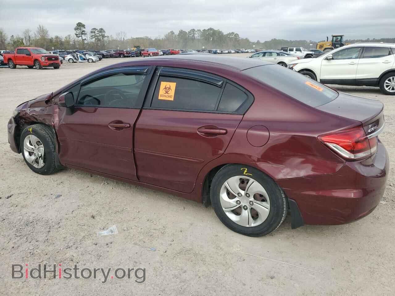 2013 HONDA CIVIC - VIN: 2HGFB2F58DH535938 - Фото 2