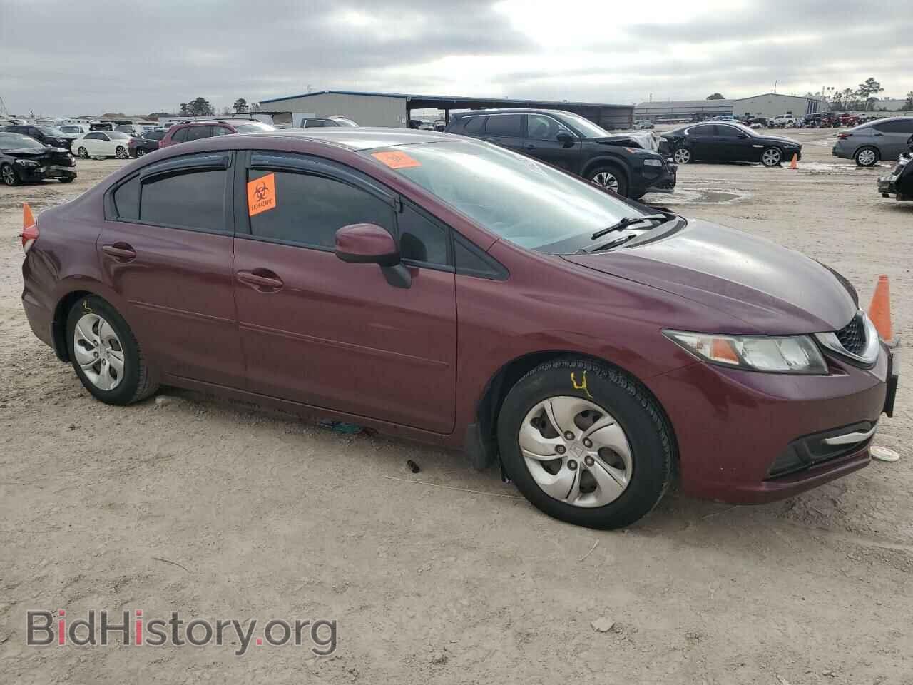2013 HONDA CIVIC - VIN: 2HGFB2F58DH535938 - Фото 4