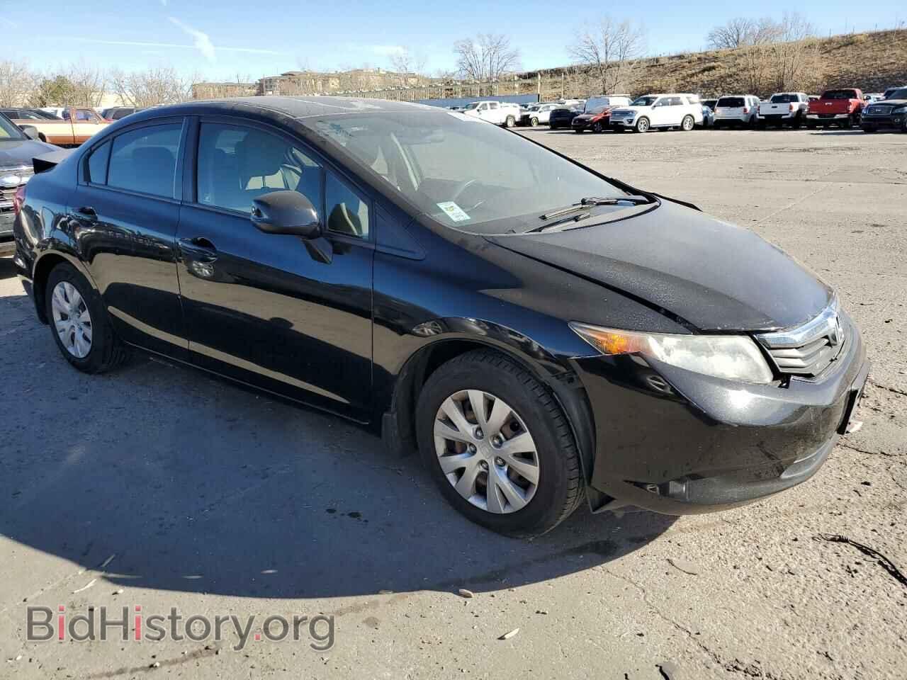 2012 HONDA CIVIC - VIN: 2HGFB2F55CH594914 - Фото 4