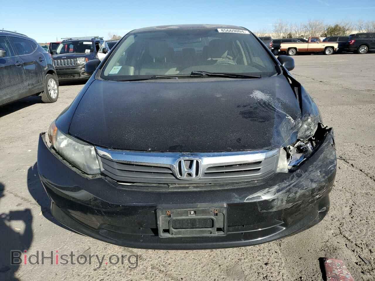 2012 HONDA CIVIC - VIN: 2HGFB2F55CH594914 - Фото 5