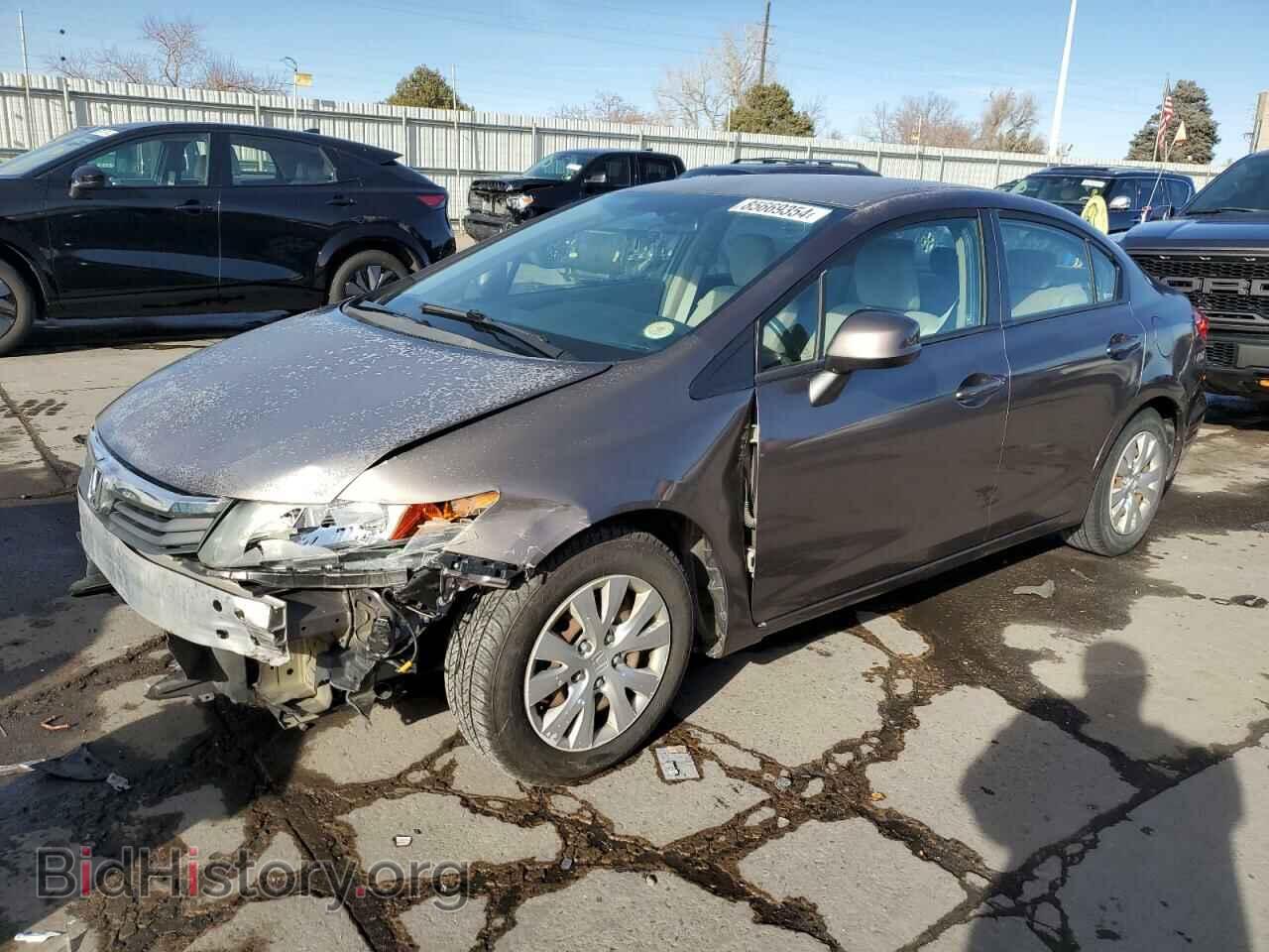 Фотография 2HGFB2F56CH560593 - HONDA CIVIC 2012