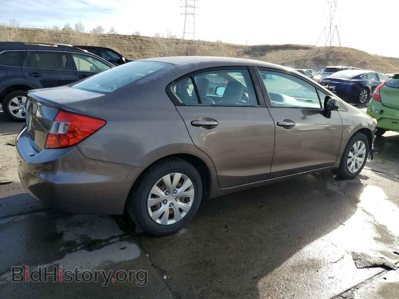 2012 HONDA CIVIC - VIN: 2HGFB2F56CH560593 - Фото 3