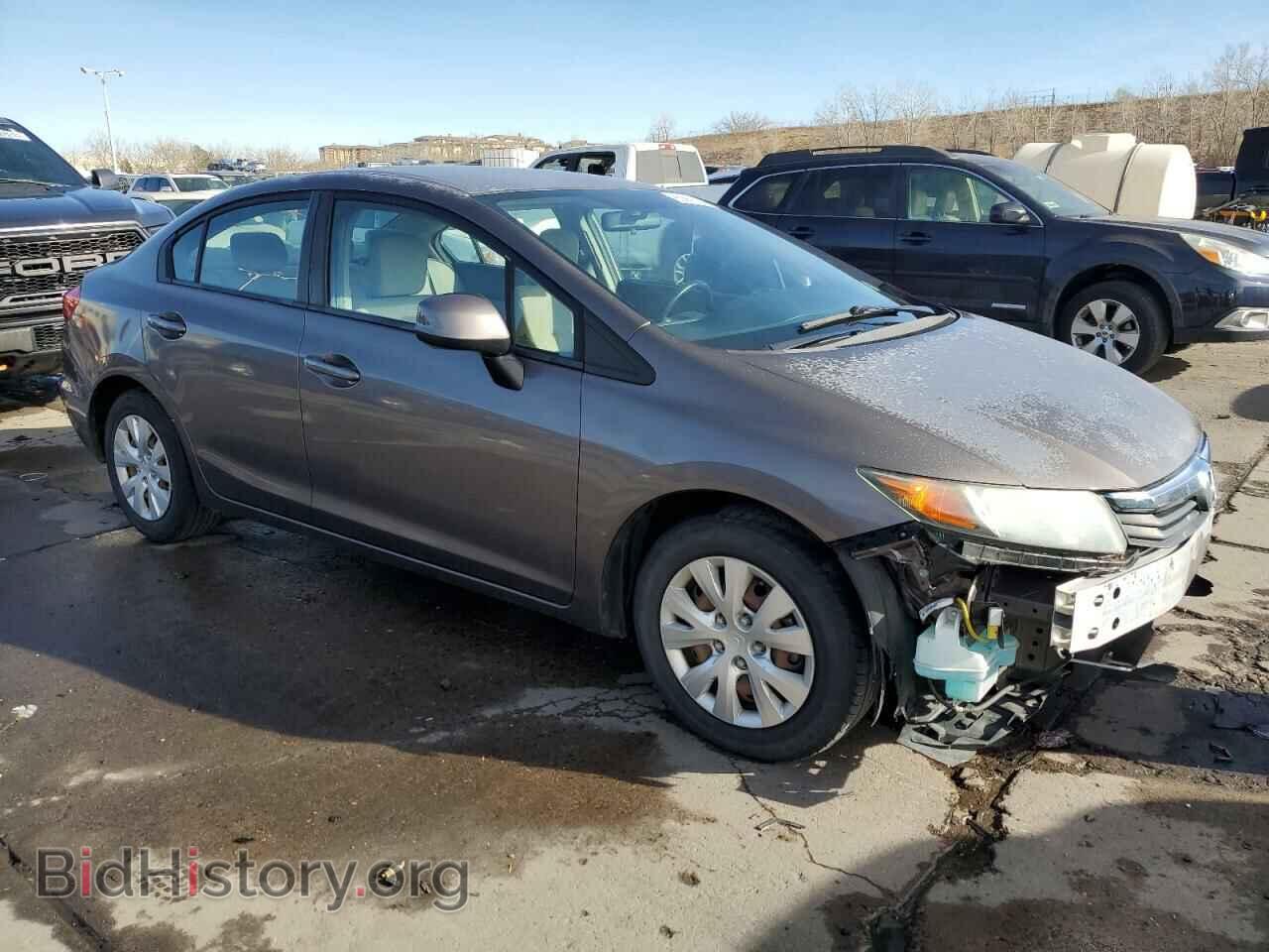 2012 HONDA CIVIC - VIN: 2HGFB2F56CH560593 - Фото 4
