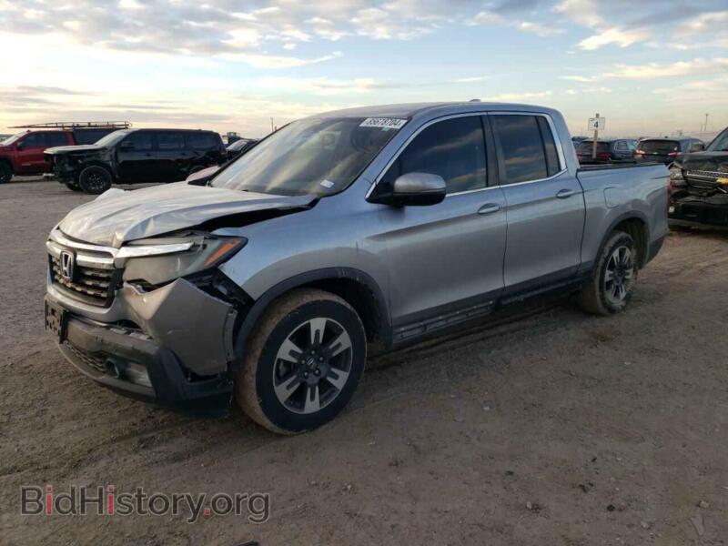 2017 Honda RIDGELINE RTL (VIN 5FPYK2F69HB009420) — photo 1 of 13, Copart, damage: front end
