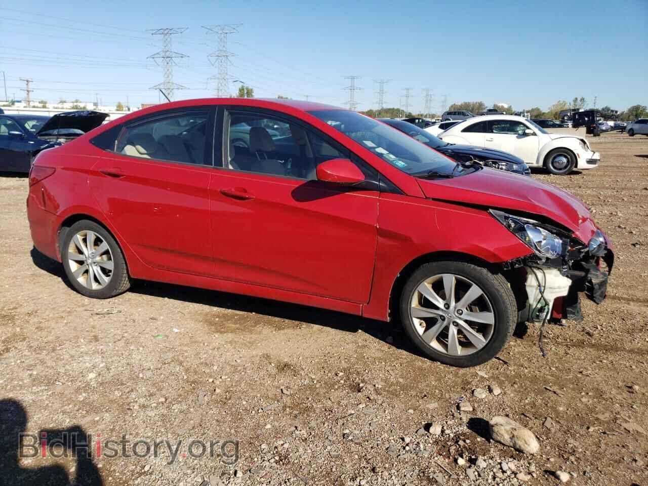2013 HYUNDAI ACCENT - VIN: KMHCU4AE0DU577625 - Фото 4
