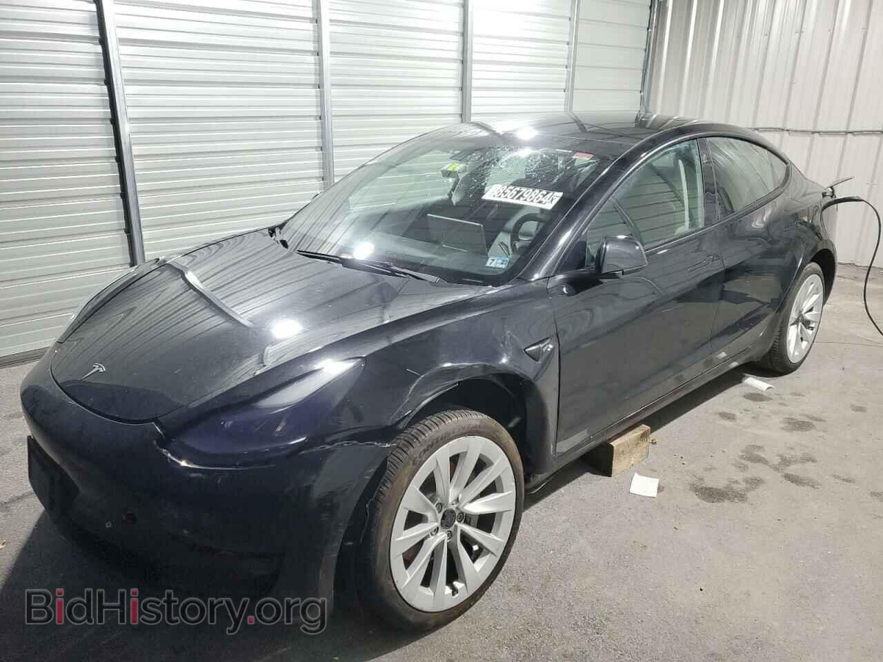 Photo 5YJ3E1EA6NF288394 - TESLA MODEL 3 2022