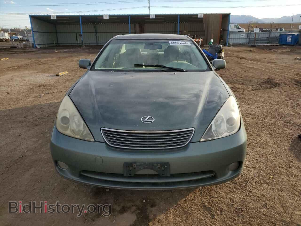 2005 LEXUS ES330 - VIN: JTHBA30G855135353 - Фото 5