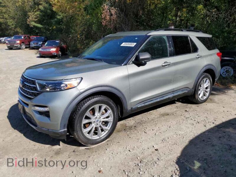 2020 Ford EXPLORER XLT (VIN 1FMSK8DH2LGB33657) — фото 1 из 13, Copart, повреждение: мелкие вмятины и царапины