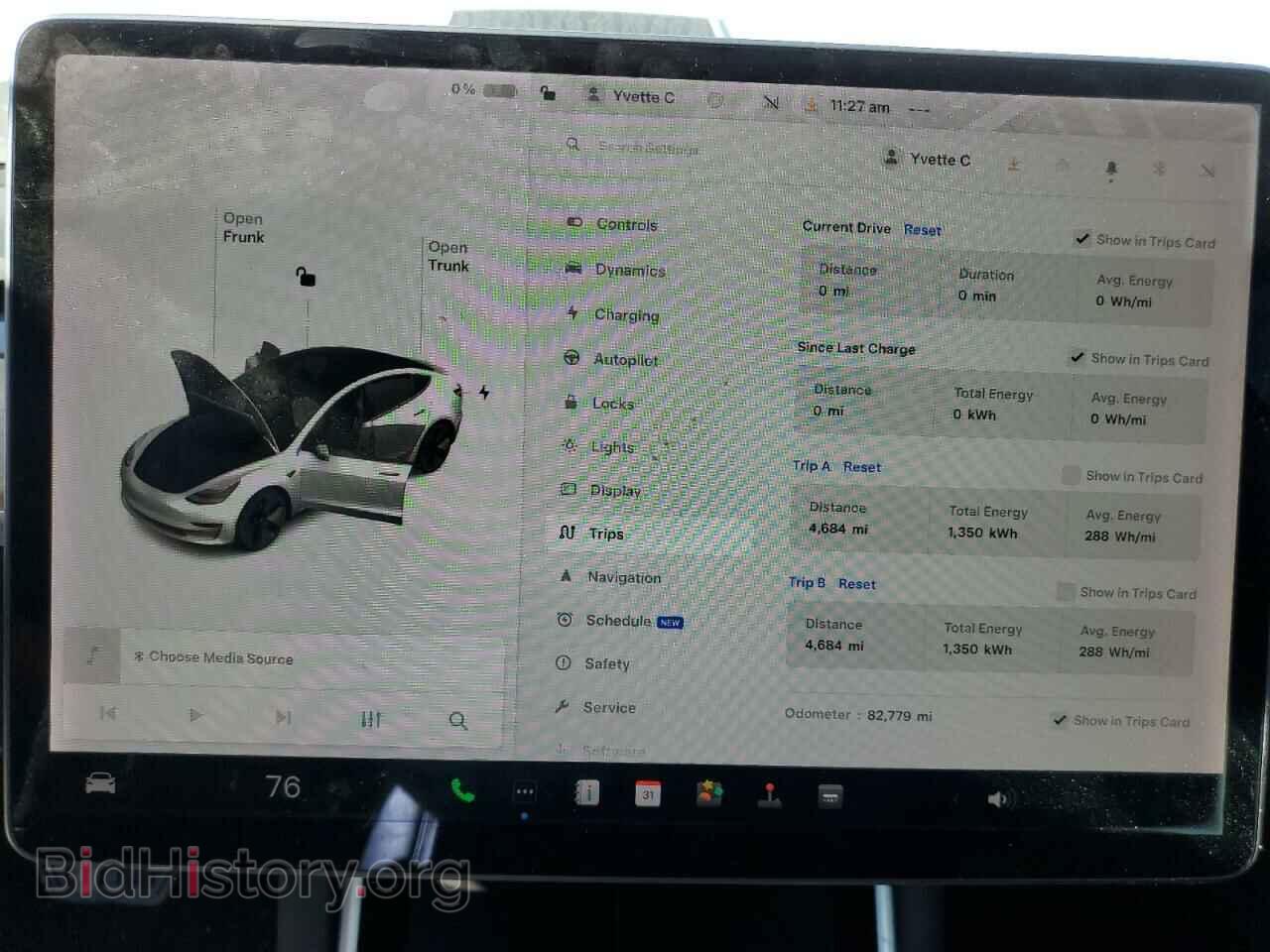 2019 TESLA MODEL 3 - VIN: 5YJ3E1EA4KF396945 - Фото 9