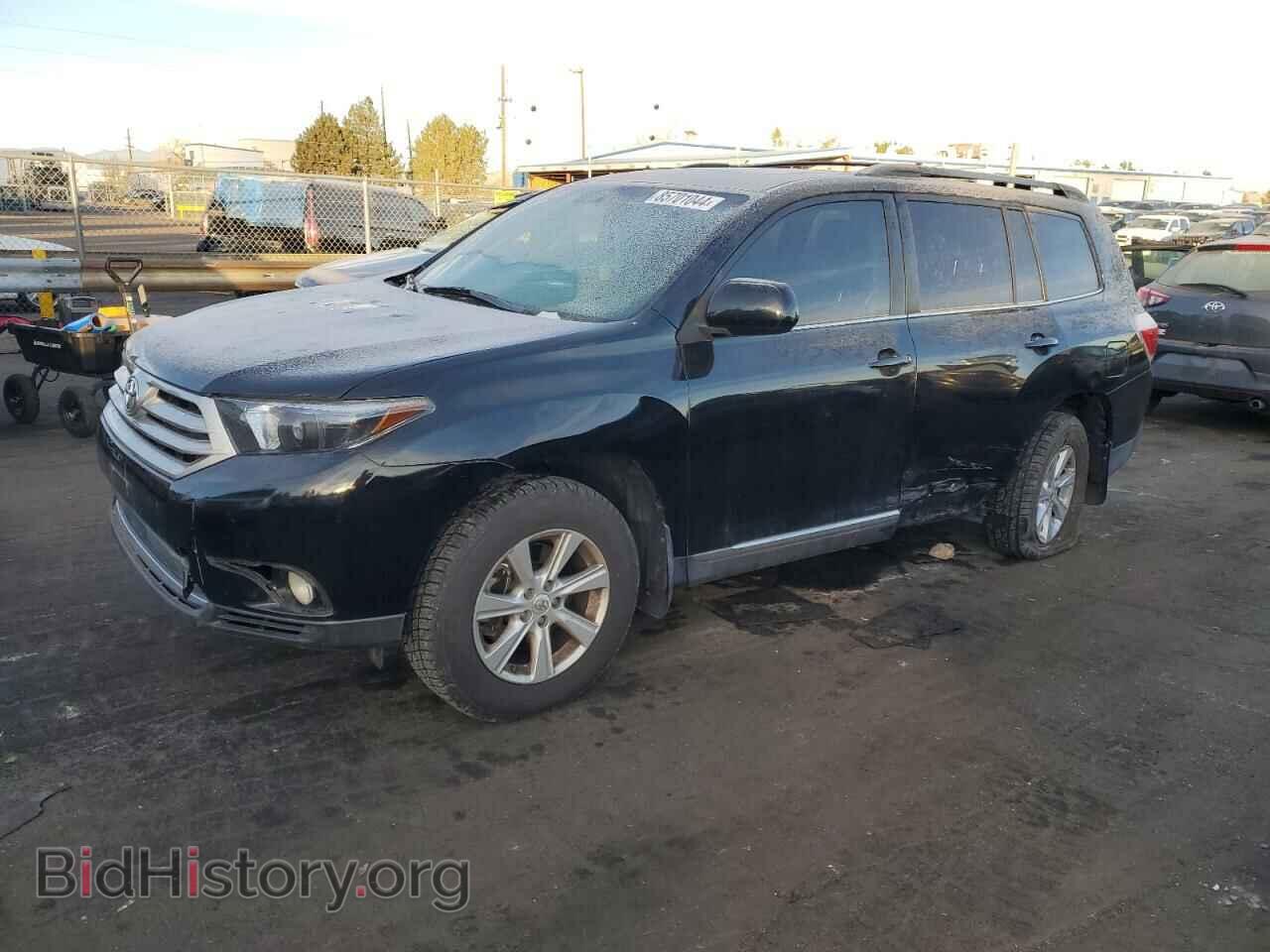 Photo 5TDBK3EH7CS093376 - TOYOTA HIGHLANDER 2012