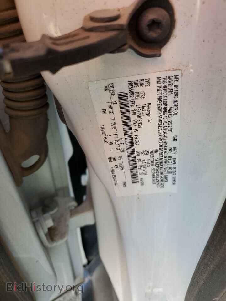 2013 FORD FOCUS - VIN: 1FADP3K25DL290503 - Фото 12
