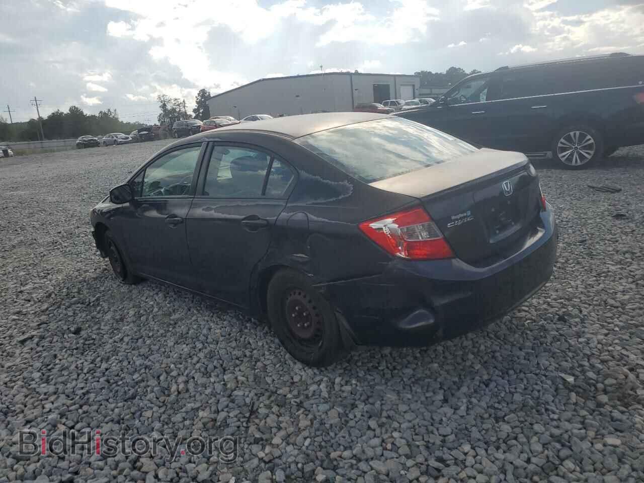 2012 HONDA CIVIC - VIN: 2HGFB2F52CH524819 - Фото 2