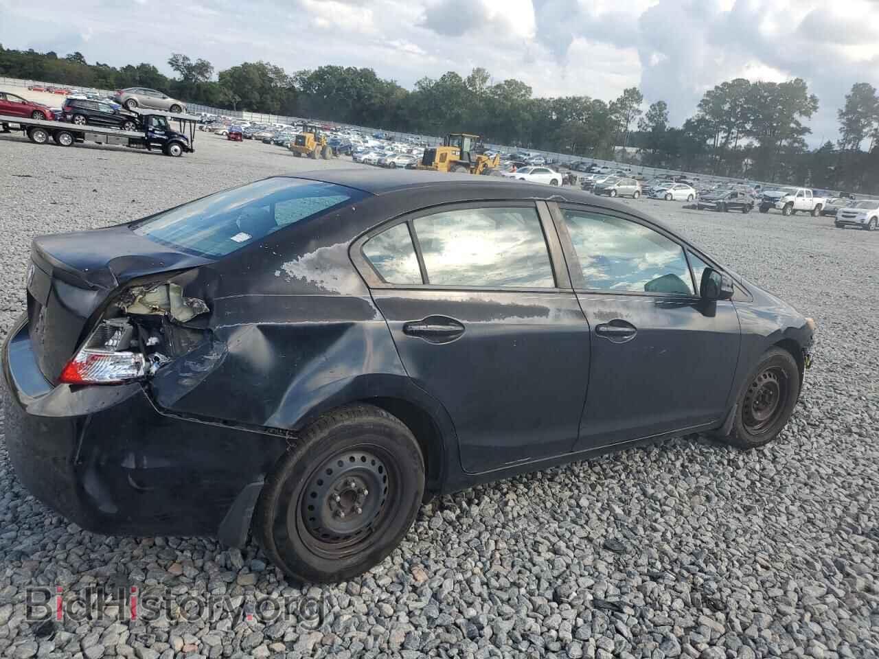 2012 HONDA CIVIC - VIN: 2HGFB2F52CH524819 - Фото 3