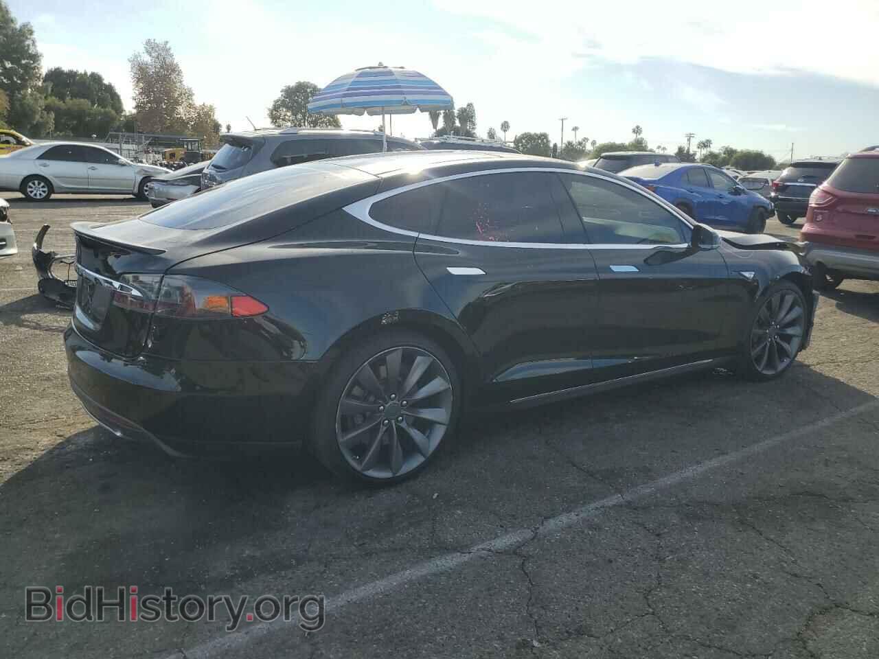 2014 TESLA MODEL S - VIN: 5YJSA1H17EFP39691 - Фото 3