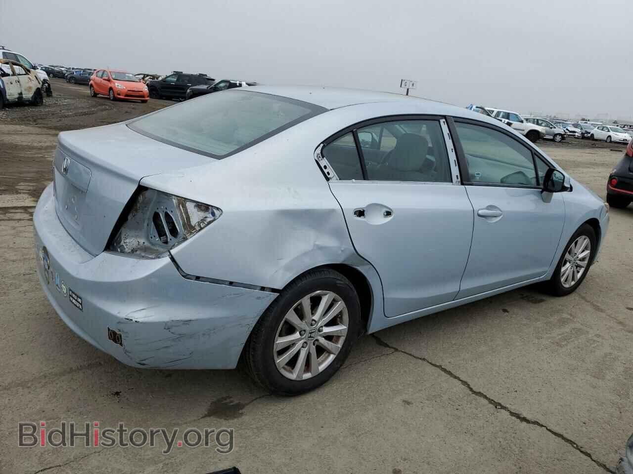 2012 HONDA CIVIC - VIN: 2HGFB2F93CH596101 - Фото 3