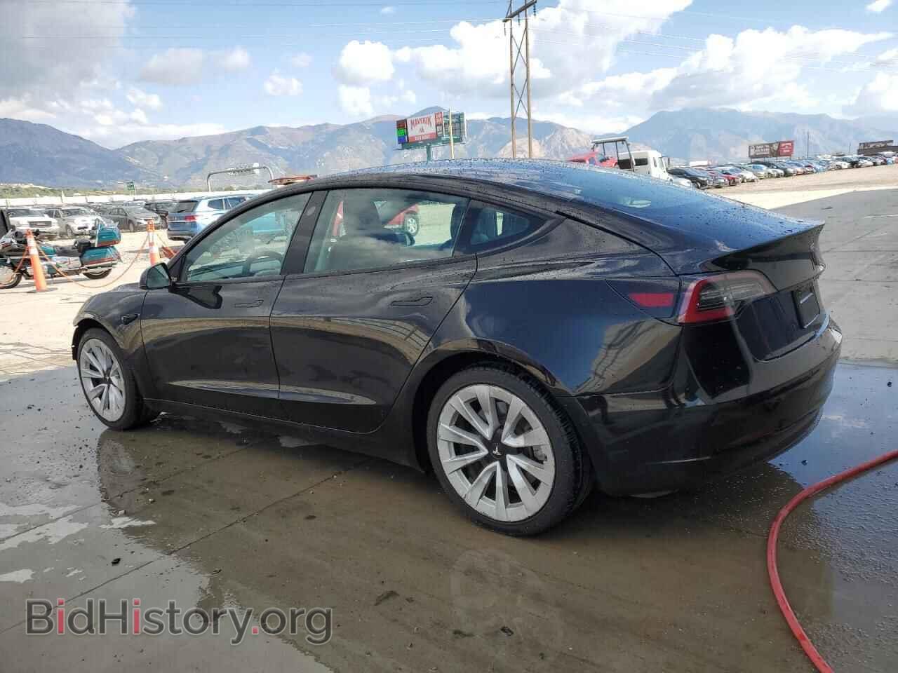 2022 TESLA MODEL 3 - VIN: 5YJ3E1EA6NF371713 - Фото 2