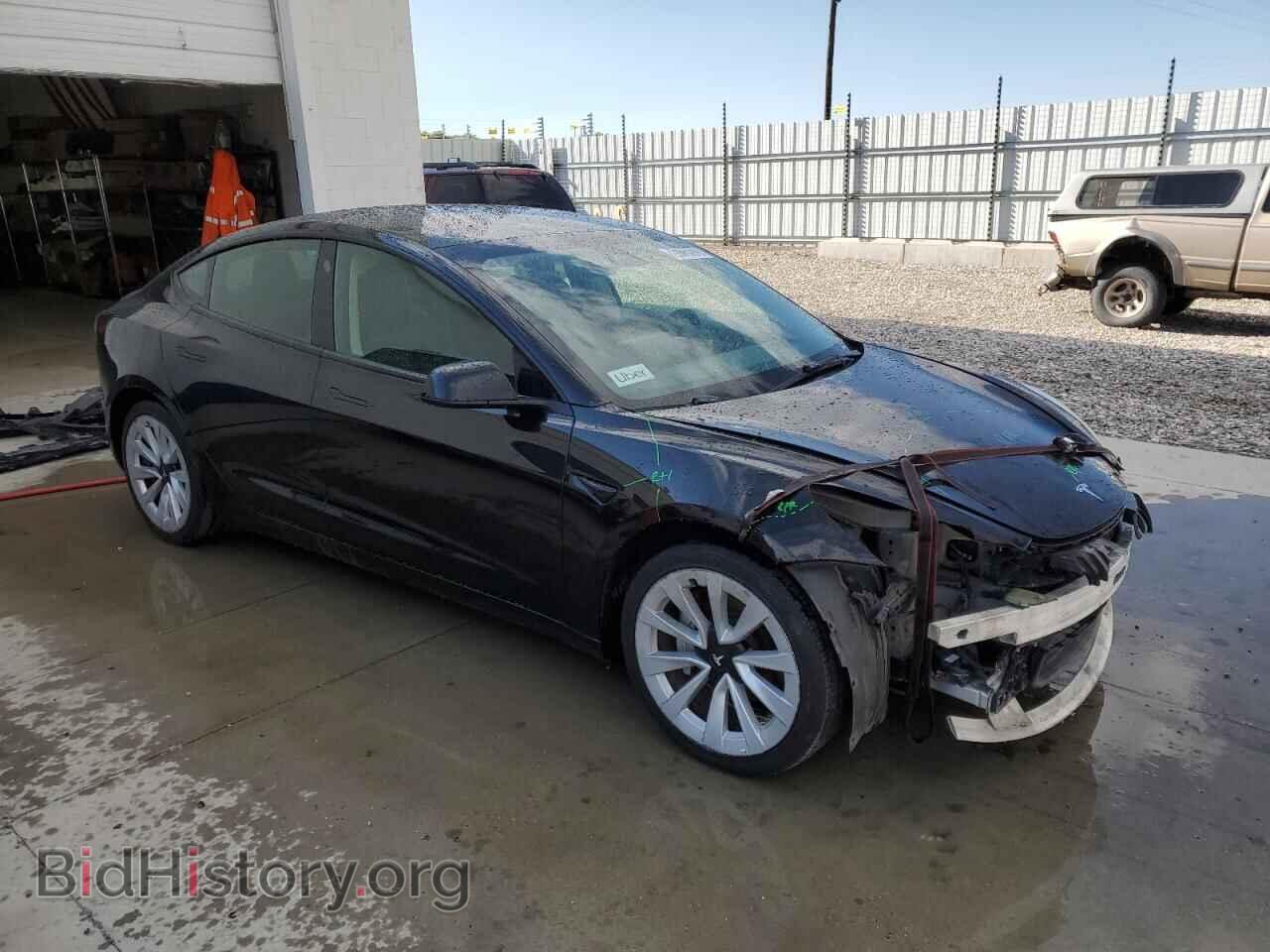 2022 TESLA MODEL 3 - VIN: 5YJ3E1EA6NF371713 - Фото 4