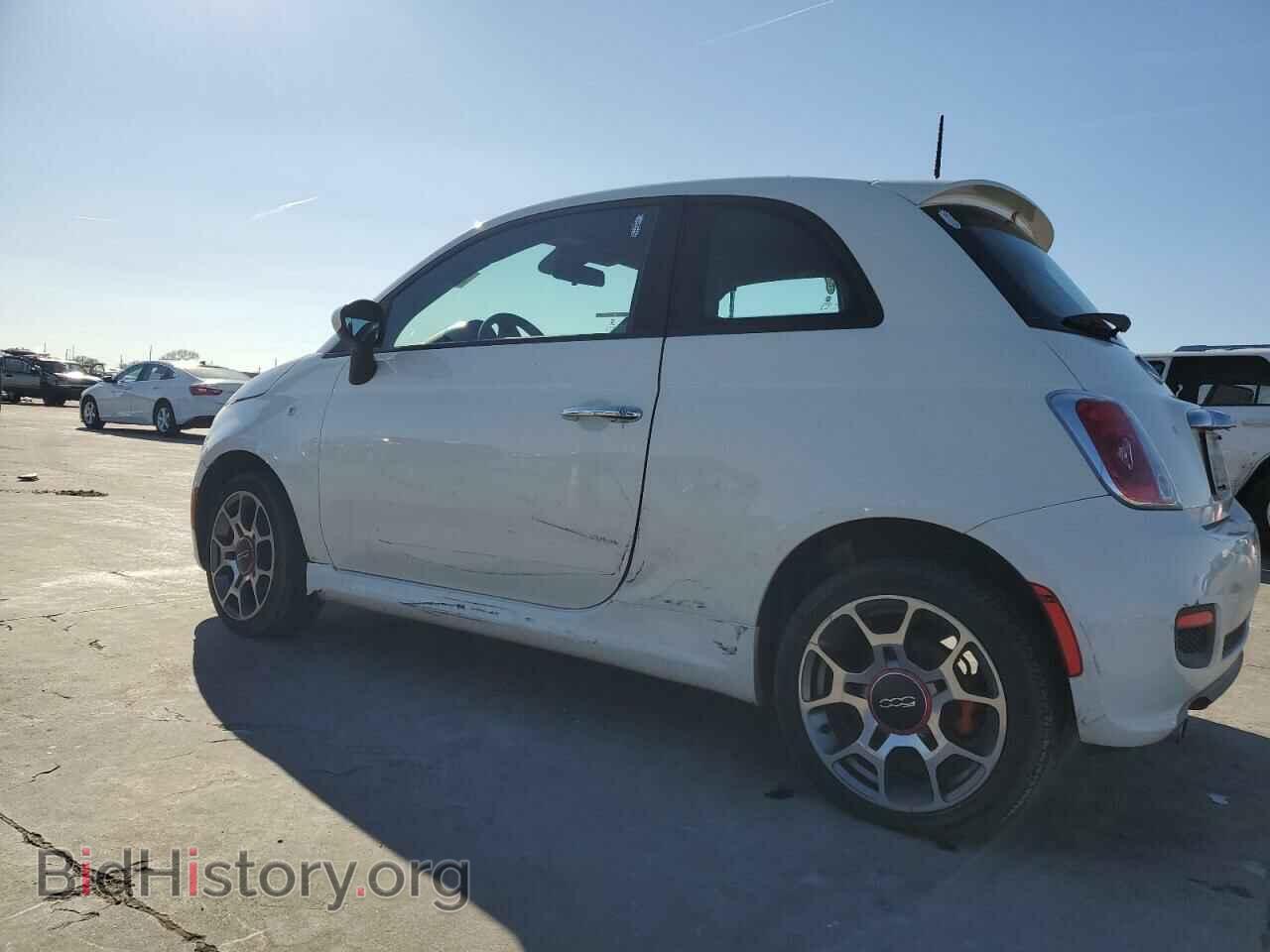 2015 FIAT 500 - VIN: 3C3CFFBR3FT545393 - Фото 2