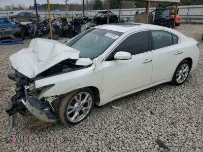 2012 Nissan MAXIMA S, white — VIN 1N4AA5AP1CC808778, Copart