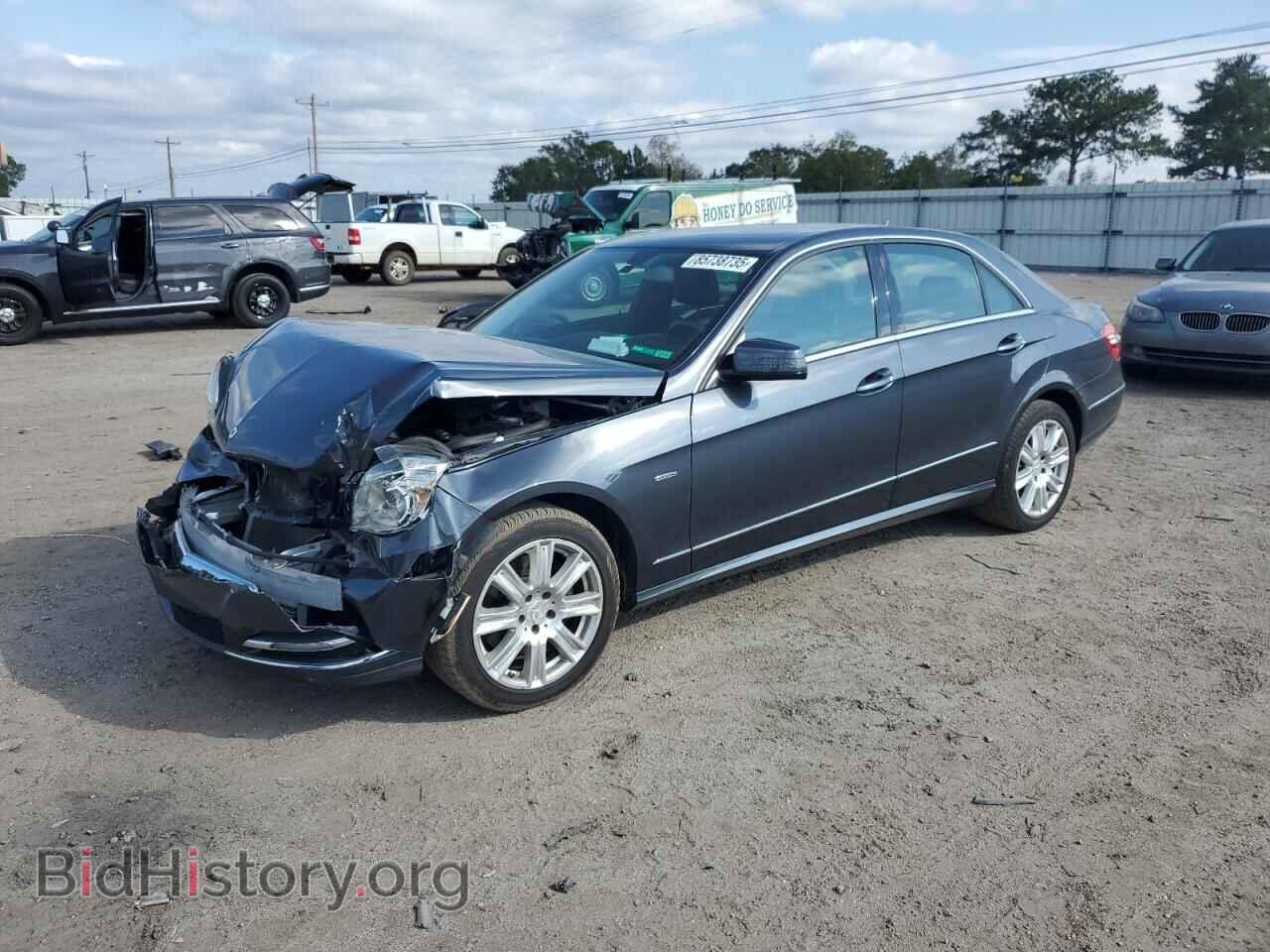 Photo WDDHF8JB4CA535451 - MERCEDES-BENZ E-CLASS 2012