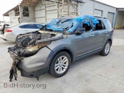 2013 Ford EXPLORER XLT, серый — VIN 1FM5K7D8XDGA87956, Copart