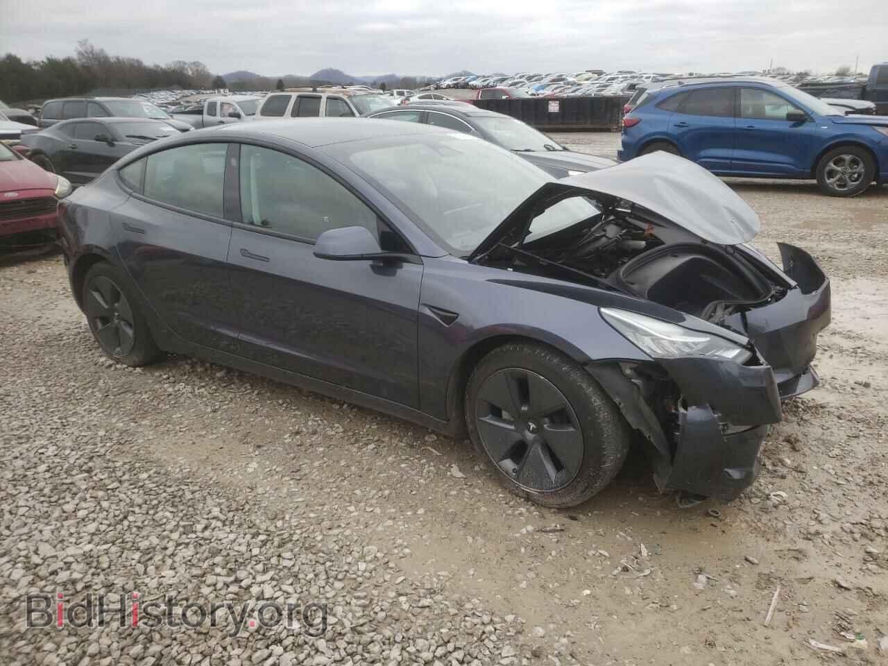 2022 TESLA MODEL 3 - VIN: 5YJ3E1EB7NF237351 - Фото 4