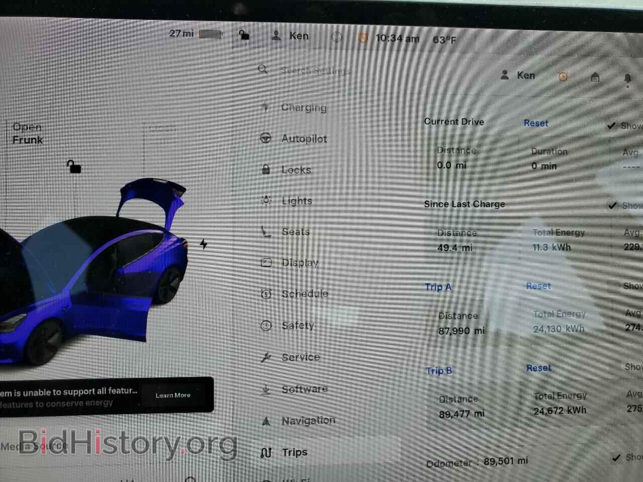2018 TESLA MODEL 3 - VIN: 5YJ3E1EB3JF144398 - Photo 9