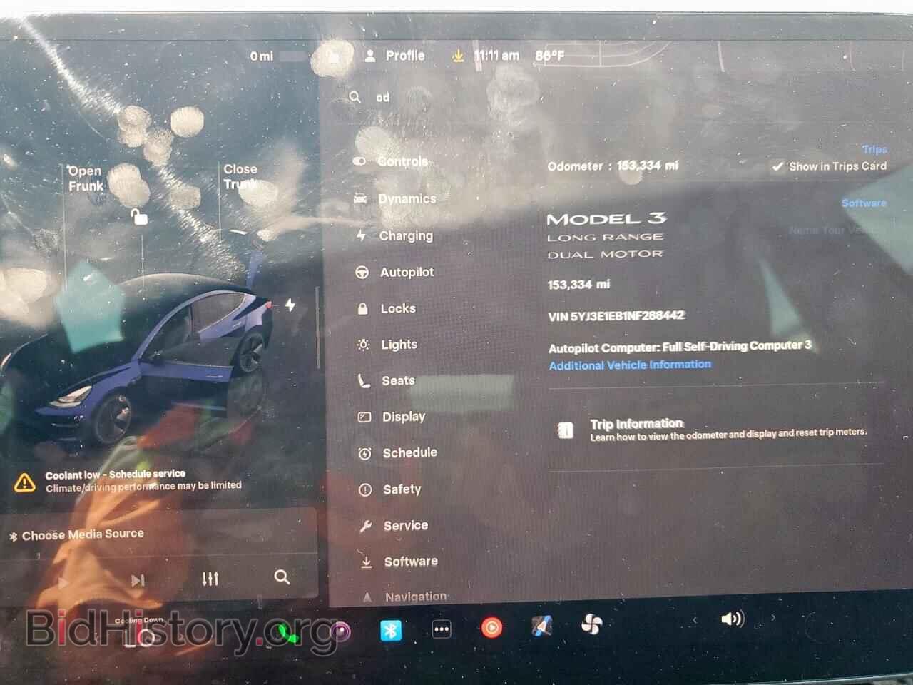 2022 TESLA MODEL 3 - VIN: 5YJ3E1EB1NF288442 - Фото 9
