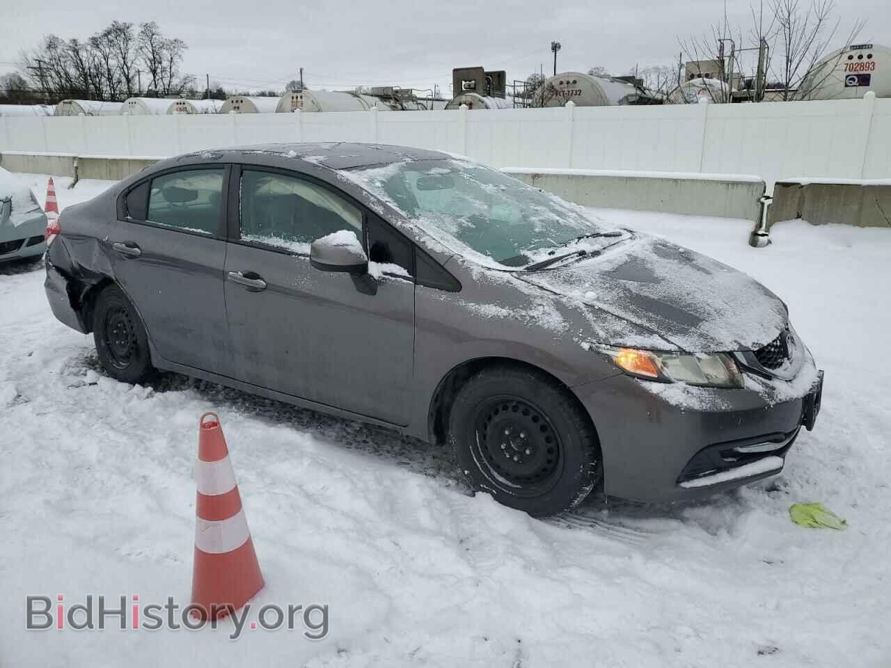 2013 HONDA CIVIC - VIN: 19XFB2F58DE024255 - Фото 4