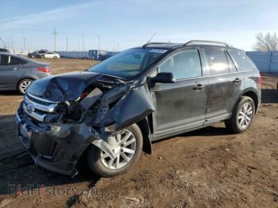 2014 Ford EDGE SEL, черный — VIN 2FMDK4JCXEBB55488, Copart