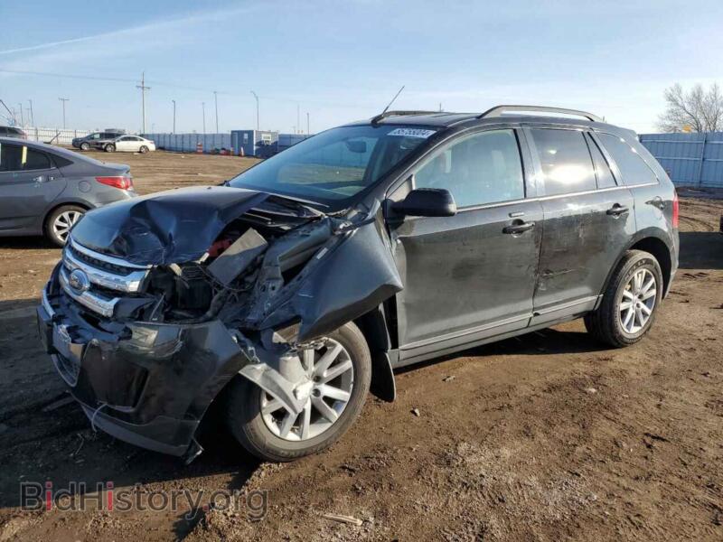 2014 Ford EDGE SEL (VIN 2FMDK4JCXEBB55488) — фото 1 из 13, Copart, повреждение: передняя часть
