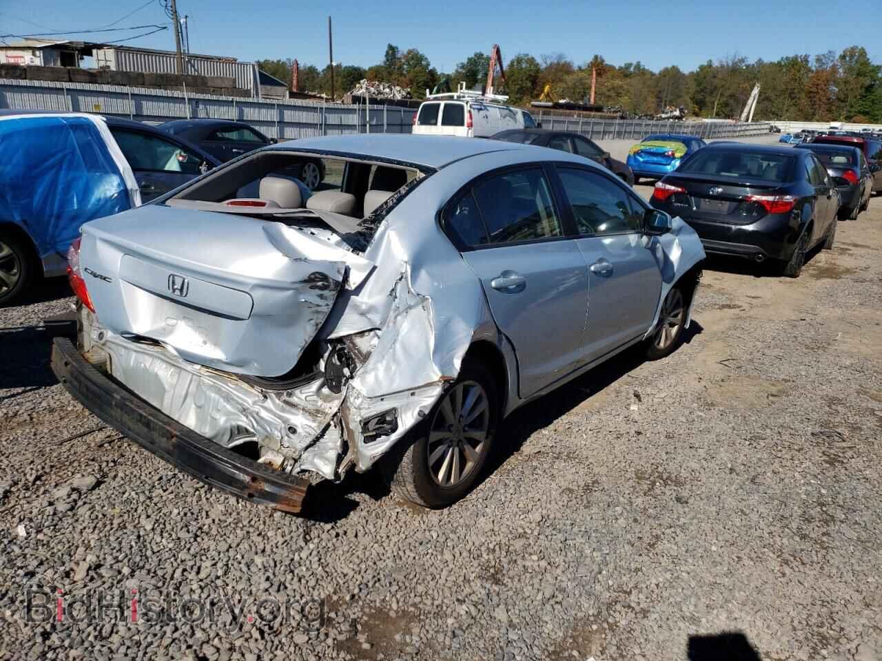 2012 HONDA CIVIC - VIN: 2HGFB2F98CH544026 - Фото 3
