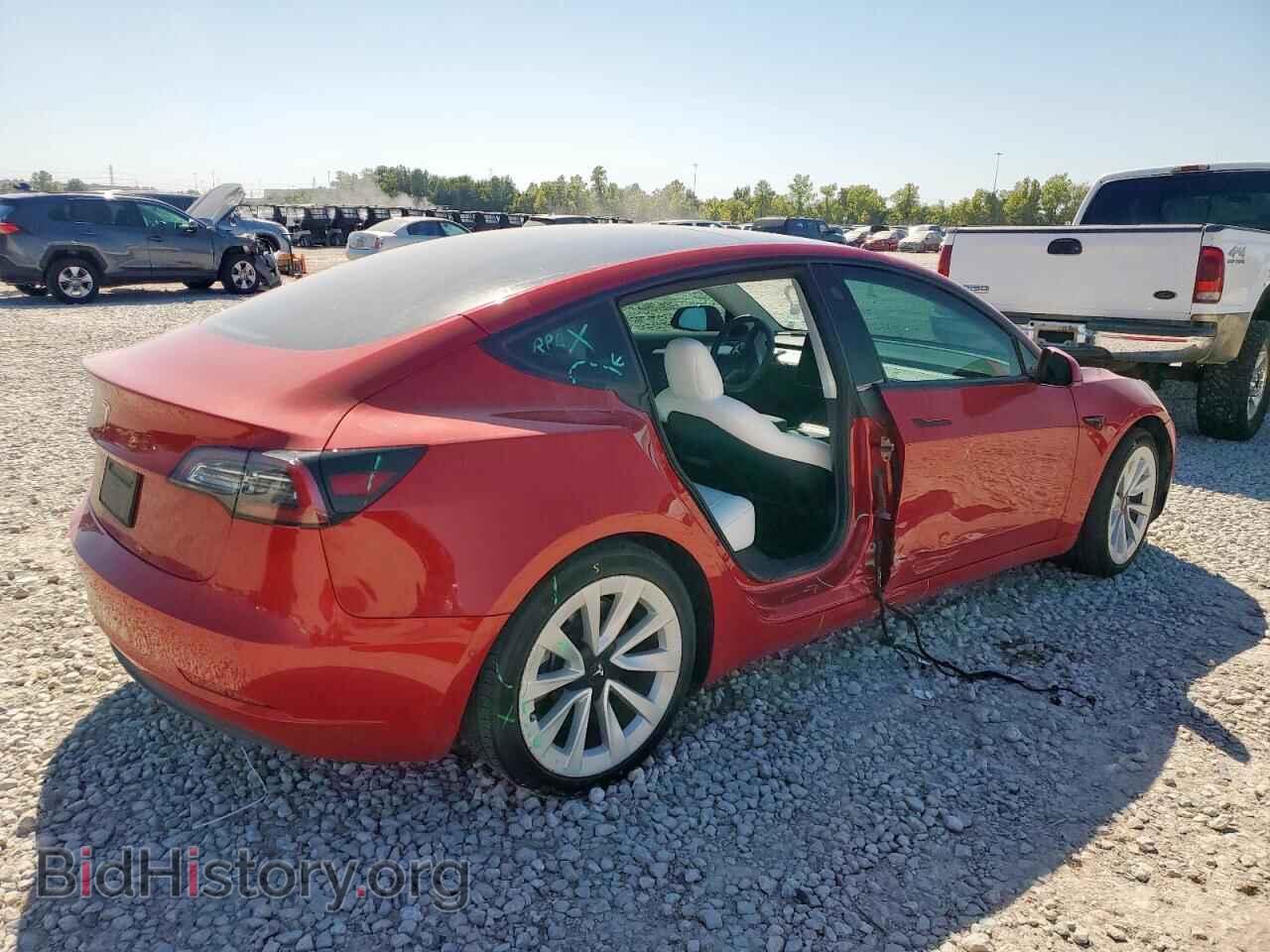 2022 TESLA MODEL 3 - VIN: 5YJ3E1EA9NF310999 - Фото 3