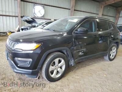 2017 Jeep COMPASS Latitude, black — VIN 3C4NJCBB9HT611386, Copart