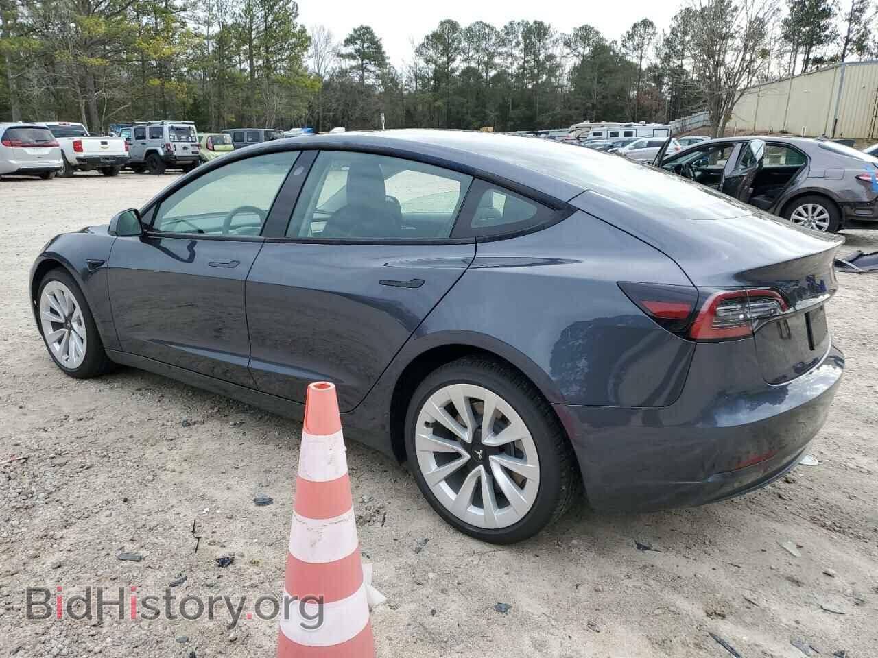 2022 TESLA MODEL 3 - VIN: 5YJ3E1EA6NF119153 - Photo 2