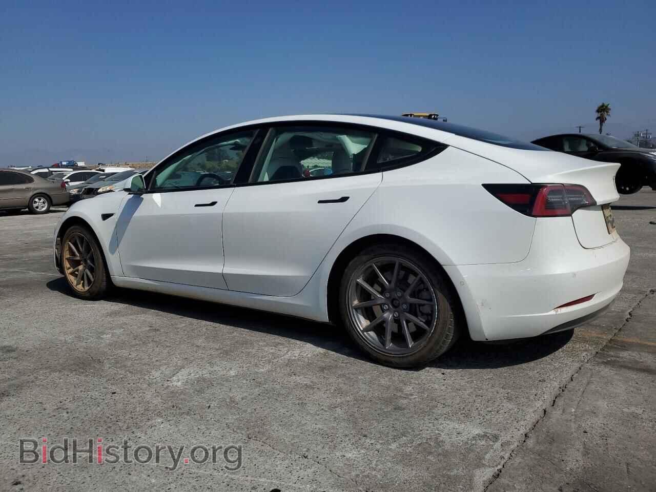 2021 TESLA MODEL 3 - VIN: 5YJ3E1EA0MF877942 - Фото 2
