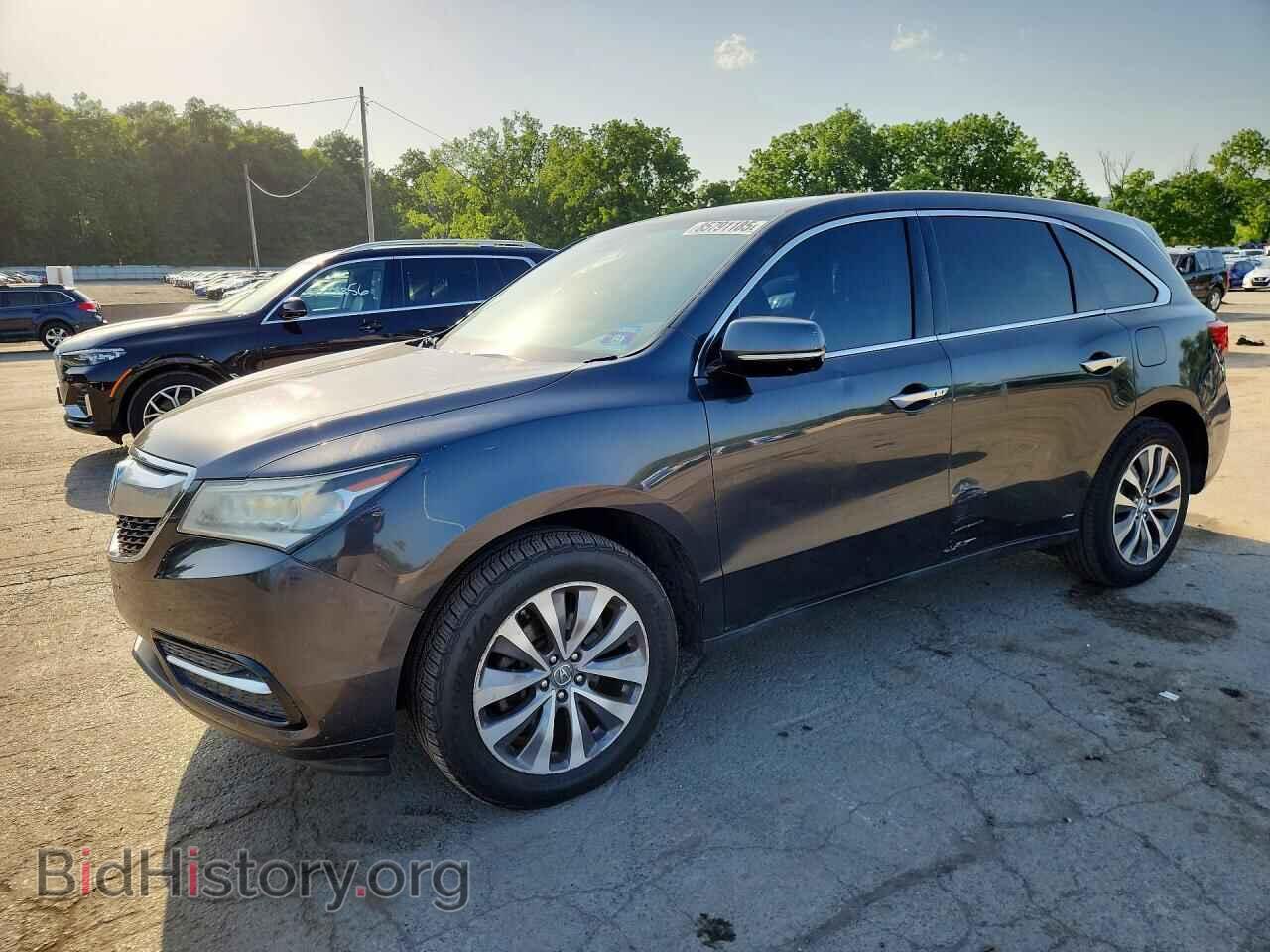 Фотография 5FRYD4H48EB017657 - ACURA MDX 2014