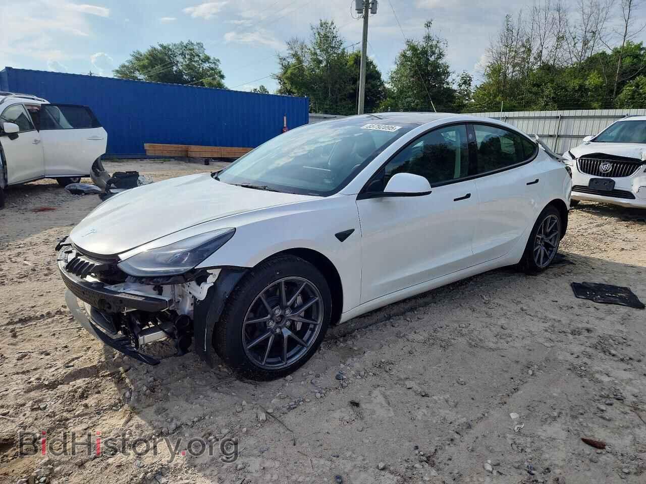 Фотография 5YJ3E1EB5PF612818 - TESLA MODEL 3 2023