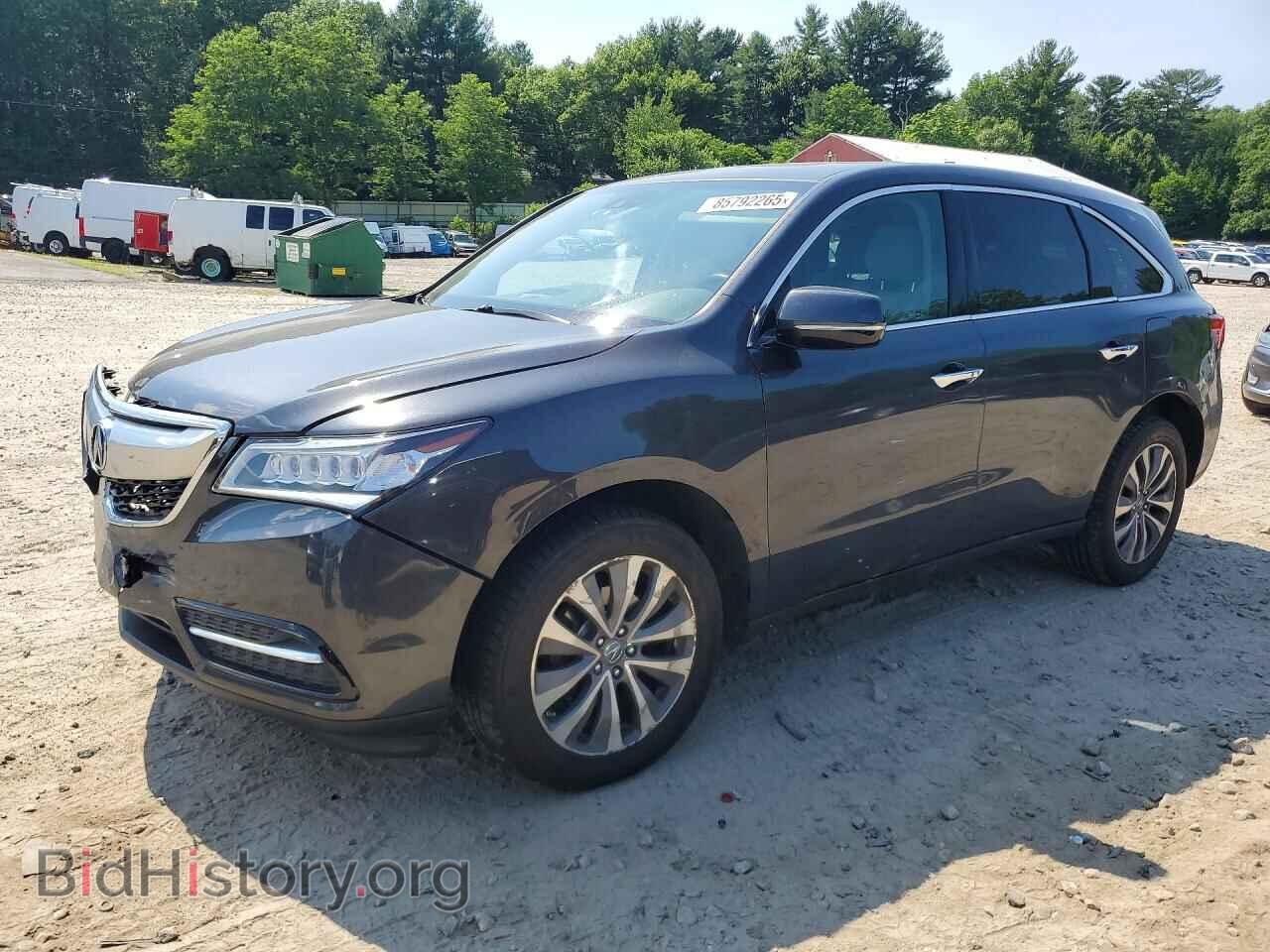 Photo 5FRYD4H67EB017781 - ACURA MDX 2014