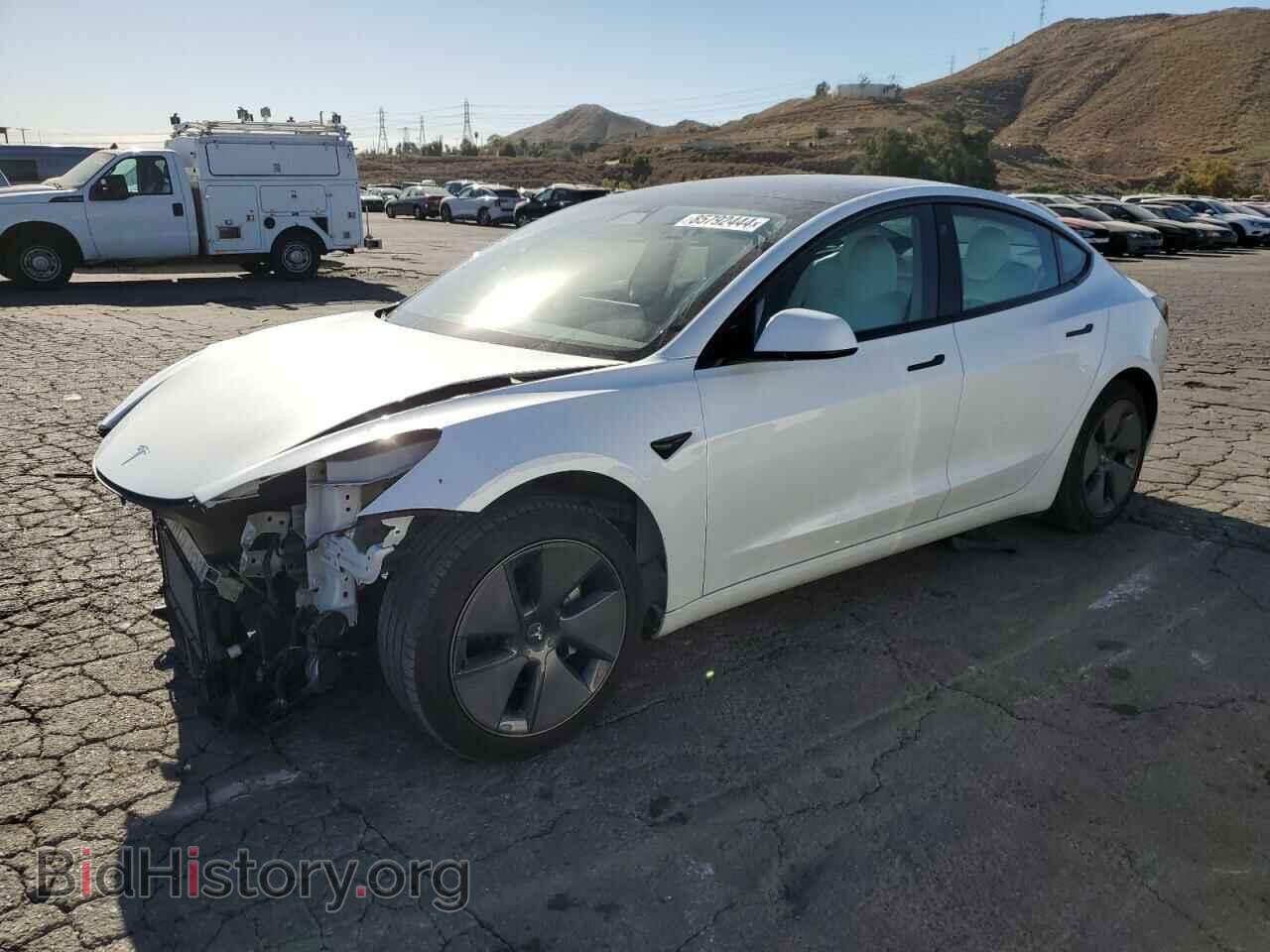 Photo 5YJ3E1EA0MF100063 - TESLA MODEL 3 2021