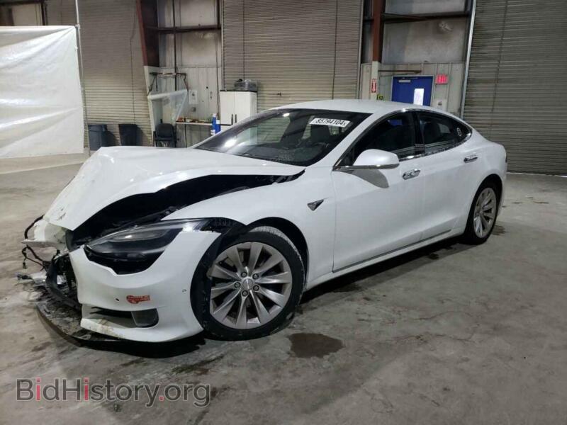 2016 Tesla MODEL S (VIN 5YJSA1E15GF170475) — фото 1 из 12, Copart, повреждение: передняя часть