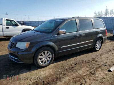2011 Chrysler MINIVAN Touring L, black — VIN 2A4RR8DG4BR613101, Copart