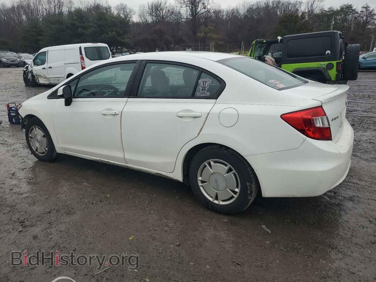 2012 HONDA CIVIC - VIN: 2HGFB2F61CH324247 - Фото 2