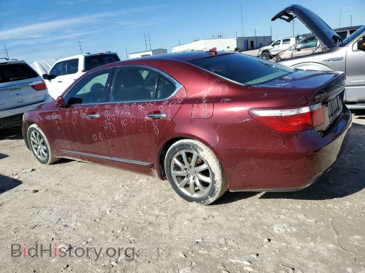 2007 LEXUS LS460 - VIN: JTHBL46F675010787 - Фото 2