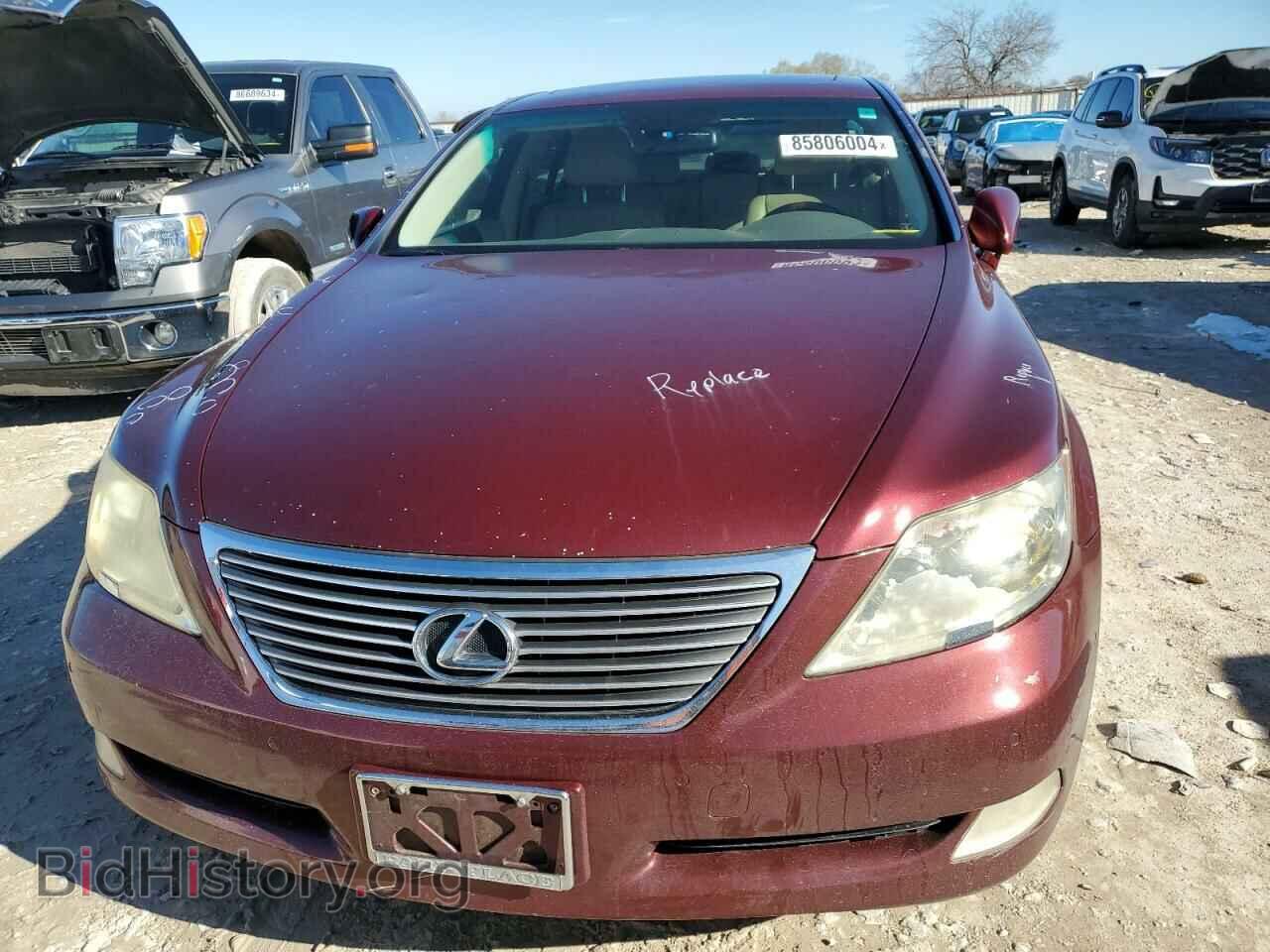 2007 LEXUS LS460 - VIN: JTHBL46F675010787 - Фото 5